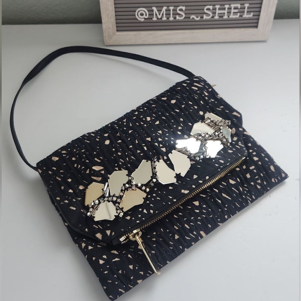 🌸Dorothee Schumacher Flap Over Clutch /Mini Bag